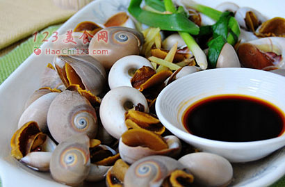水煮海螺的做法图片