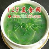 菠菜<a href='http://www.haochi123.com/S_Caipu/' target='_blank'>汤</a>